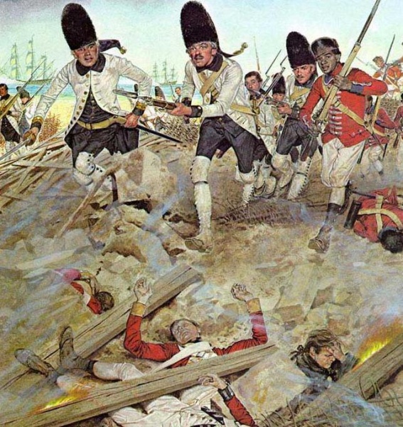 Файл:Spanish troops at Pensacola.jpg